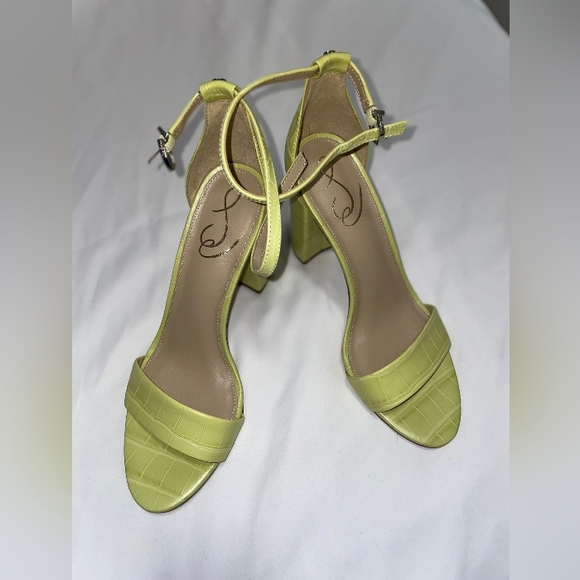 NEW SAM EDELMAN YARO BLOCK HEEL SANDAL SIZE 9 - Picture 7 of 9
